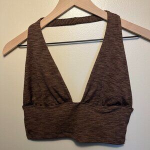 Medium Brown H&M Halter Top